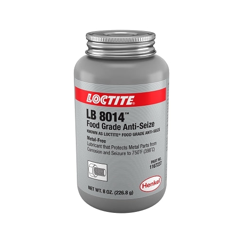 Loctite Food Grade Anti-Seize, 8 Oz Brush Top Can - 1 per EA - 1167237