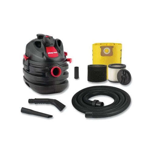 Shop-Vac Portable Wet/Dry Vacuum, 5 Gal Capacity, 6.0 Peak Hp - 1 per EA - 5872911