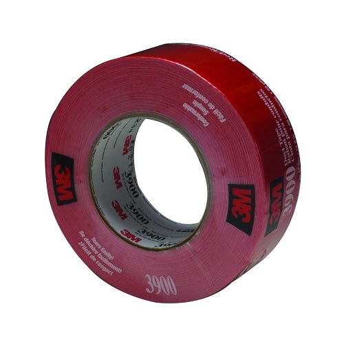 3M x0099  Duct Tape 3900, 1.88 Inches X 60 Yd X 8.1 Mil, Red - 1 per RL - 7000144749