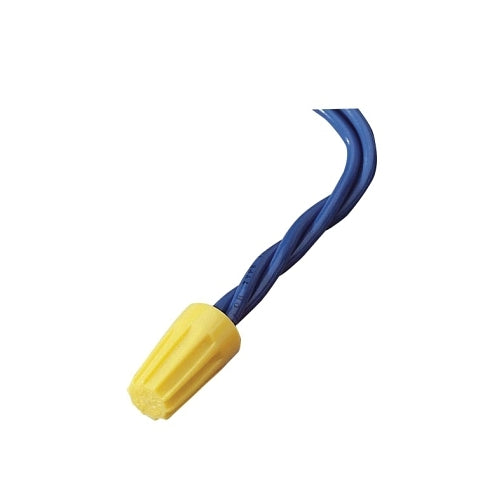 Ideal Industries Wire-Nut Wire Connector, Yellow,100 Per Box - 1 per BX - 30074