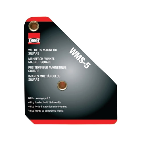 Bessey Wms Series Cuadrados magnéticos, 112 Lb - 1 por EA - WMS5