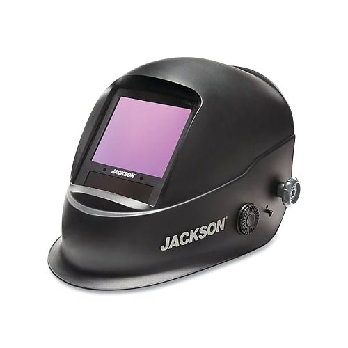 Jackson Safety Translight+ 555 Premium Auto Darkening Helmet, Shade 3, 5 To 14 Shade, Black, 3.23 Inches X 3.86 Inches Window - 1 per EA - 46250