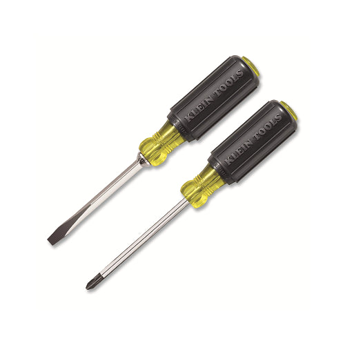 Klein Tools Cushion-Grip Screwdriver Set, 3/16 Inches Keystone, #2 Phillips - 1 per ST - 85442