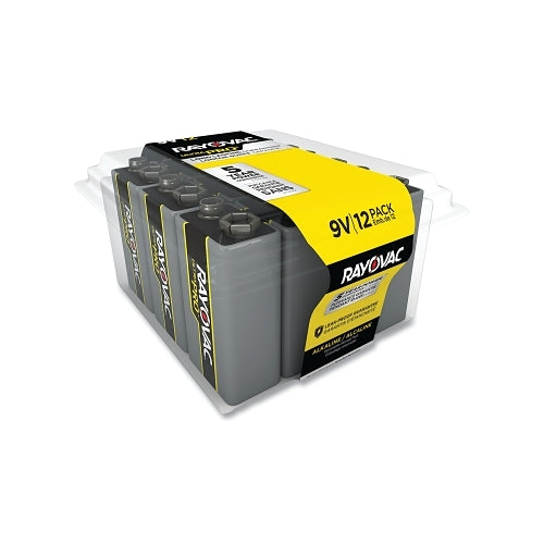 Rayovac Ultra Pro Alkaline Reclosable Batteries, 9 V - 12 per PK - AL9V12PPJ