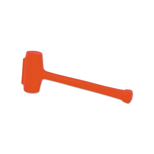 Stanley Compo-Cast Soft-Face Sledge Hammer, 5 Lb Head, 2-3/4 Inches Dia Face, 19-5/8 Inches Oal, Orange - 1 per EA - 57550