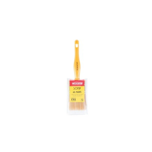 Wooster Soft Tip Paint Brushes, 2 Inches W, Synthetic Blend, Plastic Handle - 12 per BX - 0Q31080020