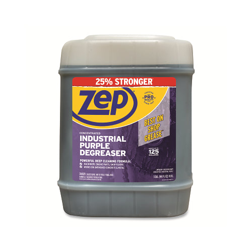 Zep Professional Industrial Purple Cleaner And Degreaser Concentrate, 5 Gal Pail, Ether Scent - R45815