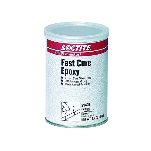 Loctite Fixmaster Fast Cure Epoxy, Mixer Cup, 0.12 Oz, Capsule, Grey - 1 per CN - 209717