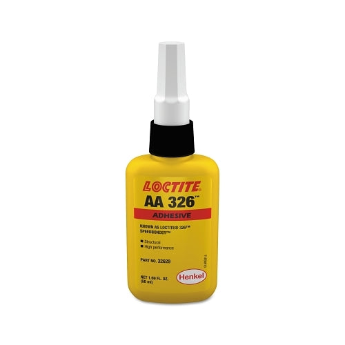 Loctite 326 Speedbonder Structural Adhesive, Fast Fixture, 50 Ml, Bottle, Amber - 1 per BTL - 135402
