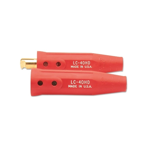 Lenco Cable Connector, 3/0 Awg To 4/0 Awg Cap, Double Oval-Point Screw, Red - 1 per EA - 05061