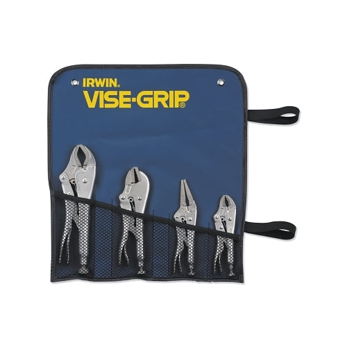 Irwin Vise-Grip The Original 4-Pc Locking Plier Kitbag Set, 5 In; 6 In; 7 In; 10 In - 1 per EA - 71