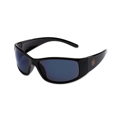 Smith & Wesson Elite_x0099_ Safety Glasses, Blue Mirror Polycarbonate Lens, Mirror, Black, Nylon - 1 per EA - 21307