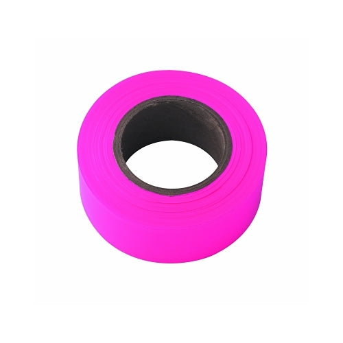 Irwin Strait-Line Flagging Tape, 1-3/16 Inches X 150 Ft, Pink Glo - 1 per RL - 65603