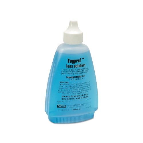 Msa Fogpruf Lens Cleaner, Blue, 4 Oz Bottle - 1 per EA - 13016