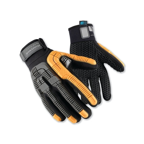 Honeywell Rig Dog_x0099_ Mud Grip Gloves, Ansi A6, Hook And Loop Cuff, 8/M - 1 per PR - 42623BO8M