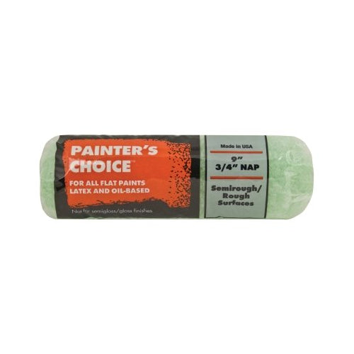 Wooster Painter'S Choice x0099 Couvre-rouleaux, 9 po, longueur de sieste de 3/8 po - 12 par BX - 00R3370090