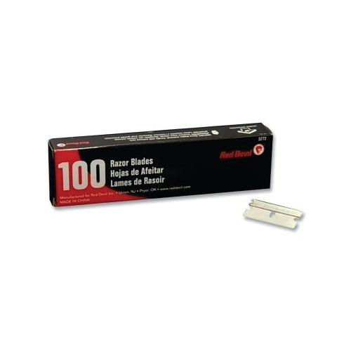 Red Devil Single-Edge Razor Blade, 100 Ea/Bx - 100 per BX - 3272 ...