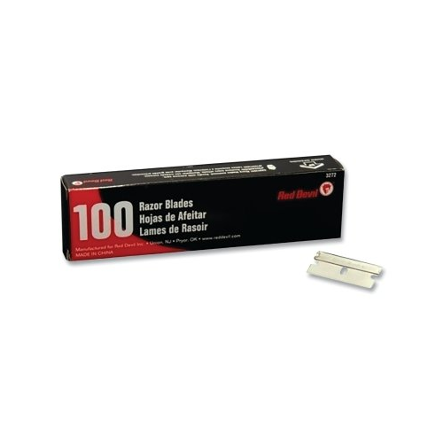 Red Devil Razor Blades Red Devil Single-Edge Razor Blade, 100 Ea/Bx - 100 per BX - 3272 ...