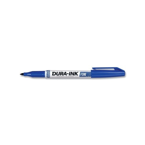 Markal Dura-Ink 15 Marker, Blue, 1/16 In, Felt - 1 per EA - 96025