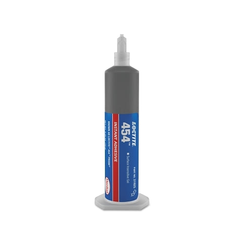Loctite 454 x0099  Prism Instant Adhesive, Surface Insensitive Gel, 10 G, Tube, Clear - 1 per EA - 231346