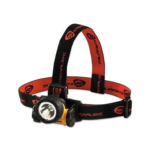 Linterna frontal LED Streamlight Argo, 3 AAA, 150 lúmenes, amarillo - 1 por EA - 61301