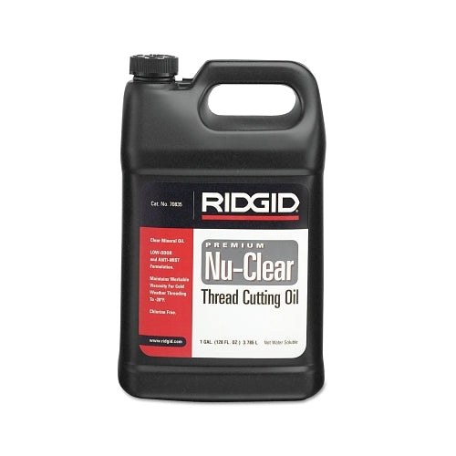 Ridgid Thread Cutting Oil, Nu-Clear, 1 Gal - 6 per CA - 70835