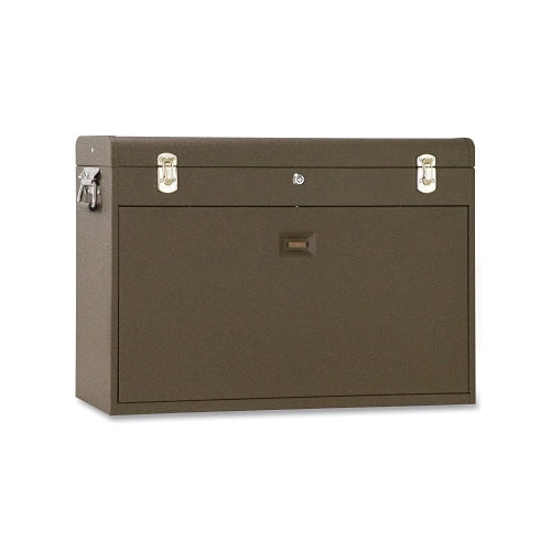 Kennedy 26 Inches Machinists' Top Chest, 26-3/4 Inches W X 8-1/2 Inches D X 18 Inches H, 3000 In³, Brown Wrinkle, 11-Drawers - 1 per EA - 52611B