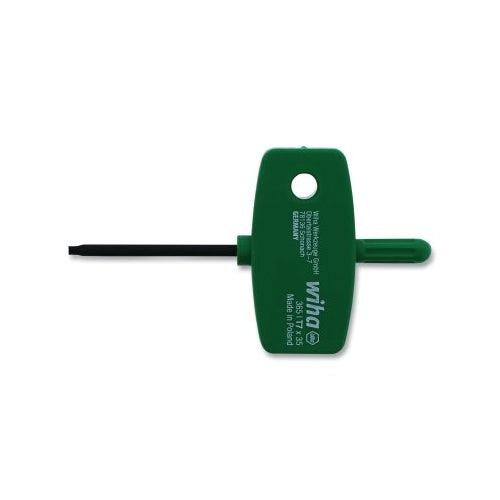 Wiha Tools Wing Handle Torx Key, 1-3/8 Inches L, Alloy Steel, Green - 10 per PK - 36513