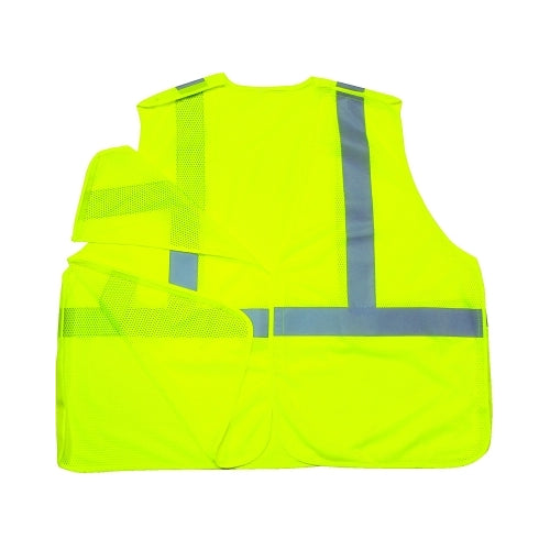 Ergodyne Glowear 8215Ba Type R Class 2 Breakaway Mesh Safety Vest, Large/X-Large, Lime - 6 per CA - 21075
