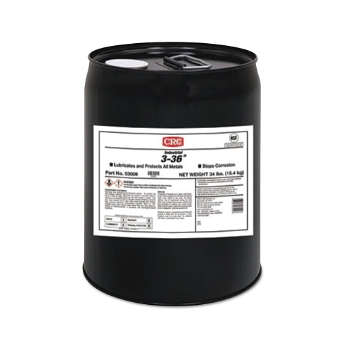 Crc 3-36 Multi-Purpose Lubricant And Corrosion Inhibitor, 5 Gal Pail - 5 per PA - 03009