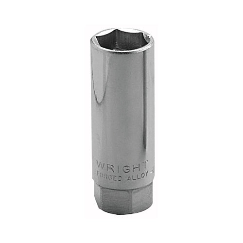 Wright Tool 3/8Inches Dr. Spark Plug Sockets, 3/8 Inches Drive, 18 Mm, 6 Points - 1 per EA - 3588
