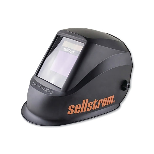 Casque de soudage Sellstrom Premium Series Adf, abat-jour 9 à 13, noir, fenêtre 3,94 pouces x 3,28 pouces - 1 par EA - S26400