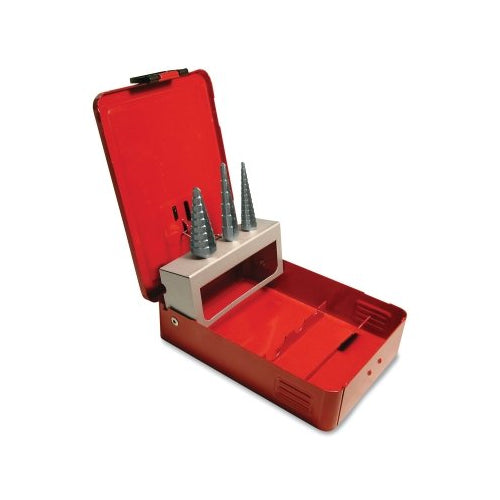 Cle-Line 1874 Bright Step Specialty Drill Set, 3/16 Inches To 3/4 Inches Multi-Stepped Bits, 118° Point Angle - 1 per ST - C20325
