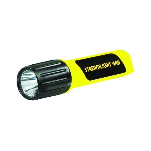 Streamlight Propolymer Flashlight, 4 Aa, 100 Lumens, Division 1, Yellow - 1 per EA - 68602