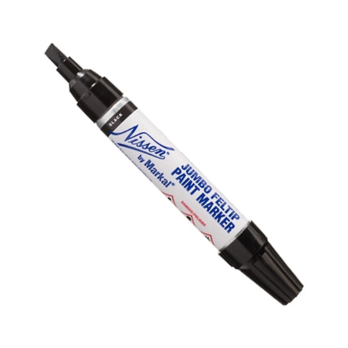Markal Liquid Paint Markers, Black, 5/16 Inches (8 Mm) Tip, Feltip - 24 per CA - 28793