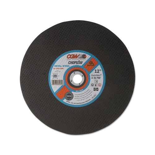 Cgw Abrasives Chop Saw Type 1 Cut-Off Wheel, 14 Inches Dia, 3/32 Inches Thick, 1 Inches Arbor, 36 Grit - 20 per BOX - 35576