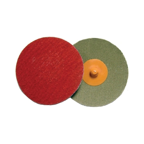 Weiler Plastic Button Style Blending Discs, Ceramic, 2 Inches Dia., 80 Grit - 25 per PK - 60172
