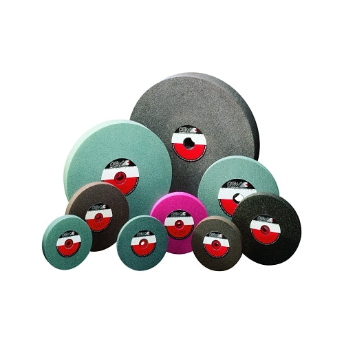 Cgw Abrasives Ruedas de banco, óxido de alumbre marrón, paquete individual, tipo 1, 8 x 1, eje de 1 pulgada, 60, M - 1 por EA - 38024