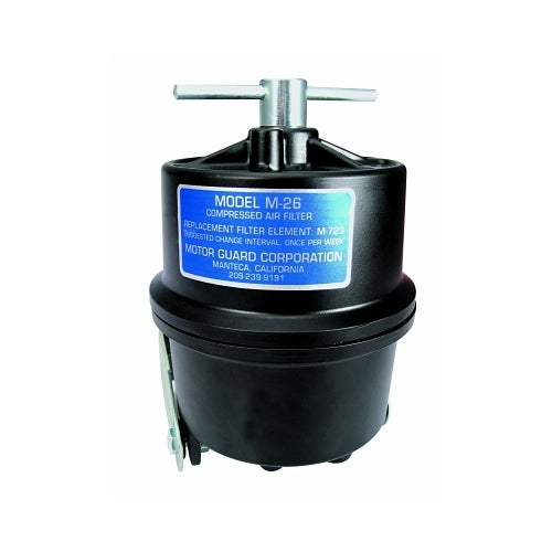 Motorguard Compressed Air Filter, 1/4 Inches (Npt), Sub-Micronic, For Use With Plasma Machines - 1 per EA - M26