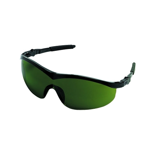 Mcr Safety St1 Series Protective Eyewear, Green Filter 3.0 Lens, Duramass Hc, Black Frame, Nylon - 1 per EA - ST1130