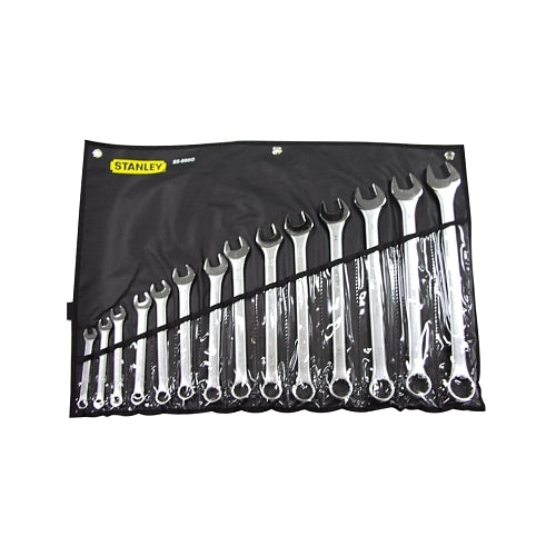 Stanley Tools For The Mechanic 14 Piece Combination Wrench Set, 12 Points, Sae - 1 per ST - 85990