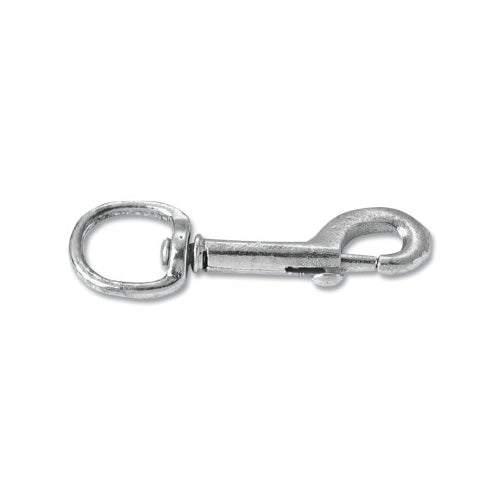 Campbell Snap Hook, Malleable Iron And Steel, Swiveling Round Eye Bolt, 3/8 Inches Hook Opening, 4-1/4 Inches L, 100 Lb - 1 per EA - T7605811