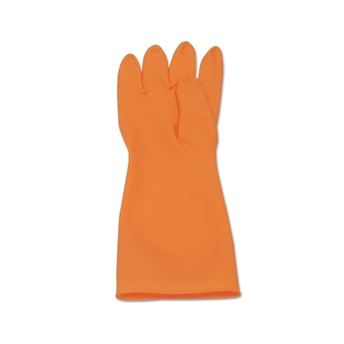 Honeywell North Latex Gloves, Size 9, Powder-Free, Orange - 1 per PR - AK1815O9