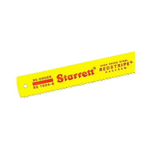 L.S. Starrett Redstripe Hss Power Hacksaw Blade, 21 In, 0.088 Inches Thick, 6 Tpi - 5 per TB - 40076