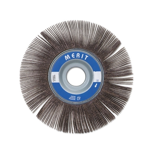 Merit Abrasives High Performance Flap Wheels, 5 Inches X 1 1/2 In, 80 Grit, 12000 Rpm - 1 per EA - 08834122066