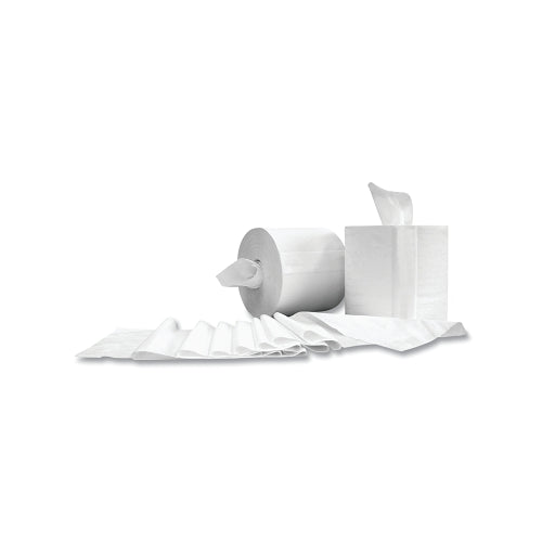 Base Line Centerpull Towels, 7.6 Inches W X 500 Ft L Roll, 2-Ply, White - 6 per CA - BCPT6