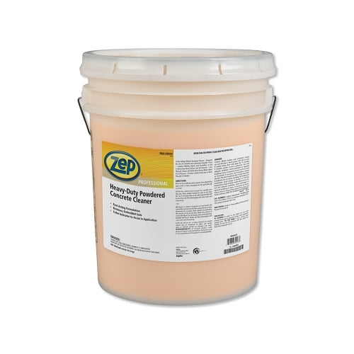Zep Professional Heavy Duty Powdered Concrete Cleaner, 40 Lb, Drum - 1041742