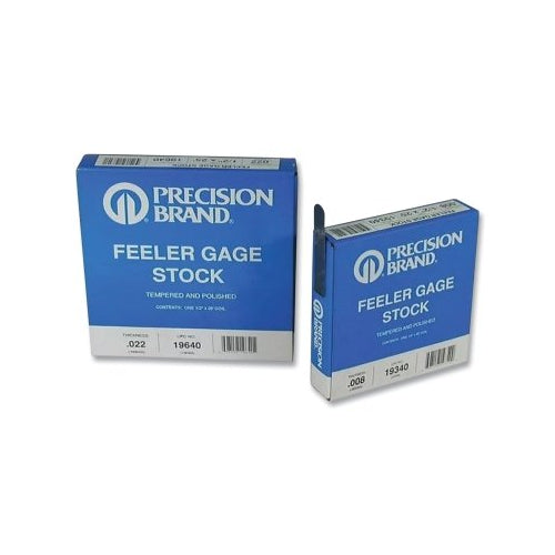 Precision Brand Coiled Steel Feeler Gage, 0.0015 In, Inch, 25 Ft L - 25 per COIL - 19175