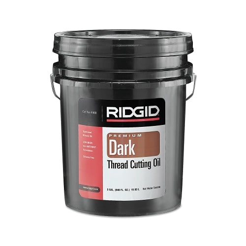 Ridgid Thread Cutting Oil, Dark, 5 Gal Pail - 41600