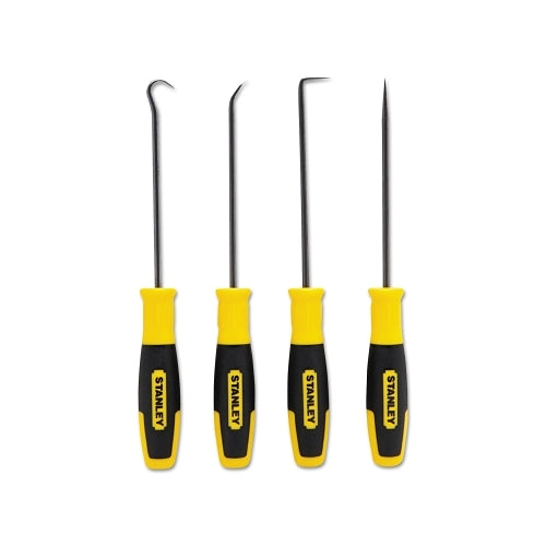 Stanley Pick And Hook Set, 4 Pc, Full Hook, Angle Hook, 90 Angle Hook, Straight Hook - 1 per SET - 82115